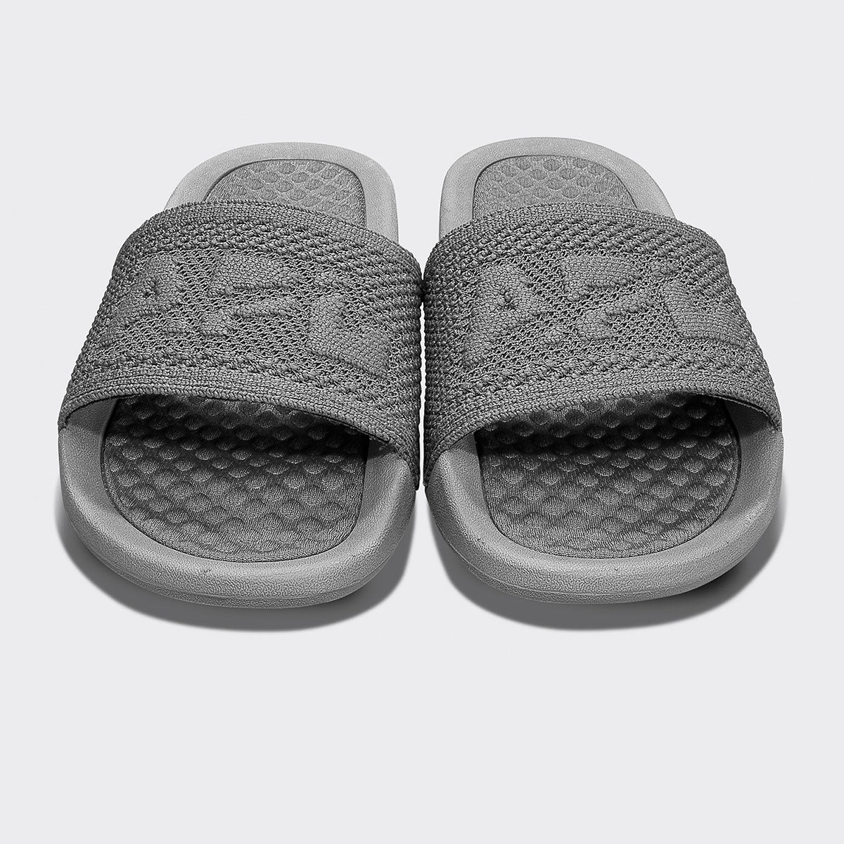 Men's Big Logo TechLoom Slide Cosmic Grey - Image 5
