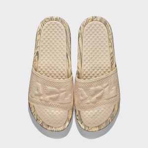 Men's Big Logo TechLoom Slide Beach / Tundra / Marble