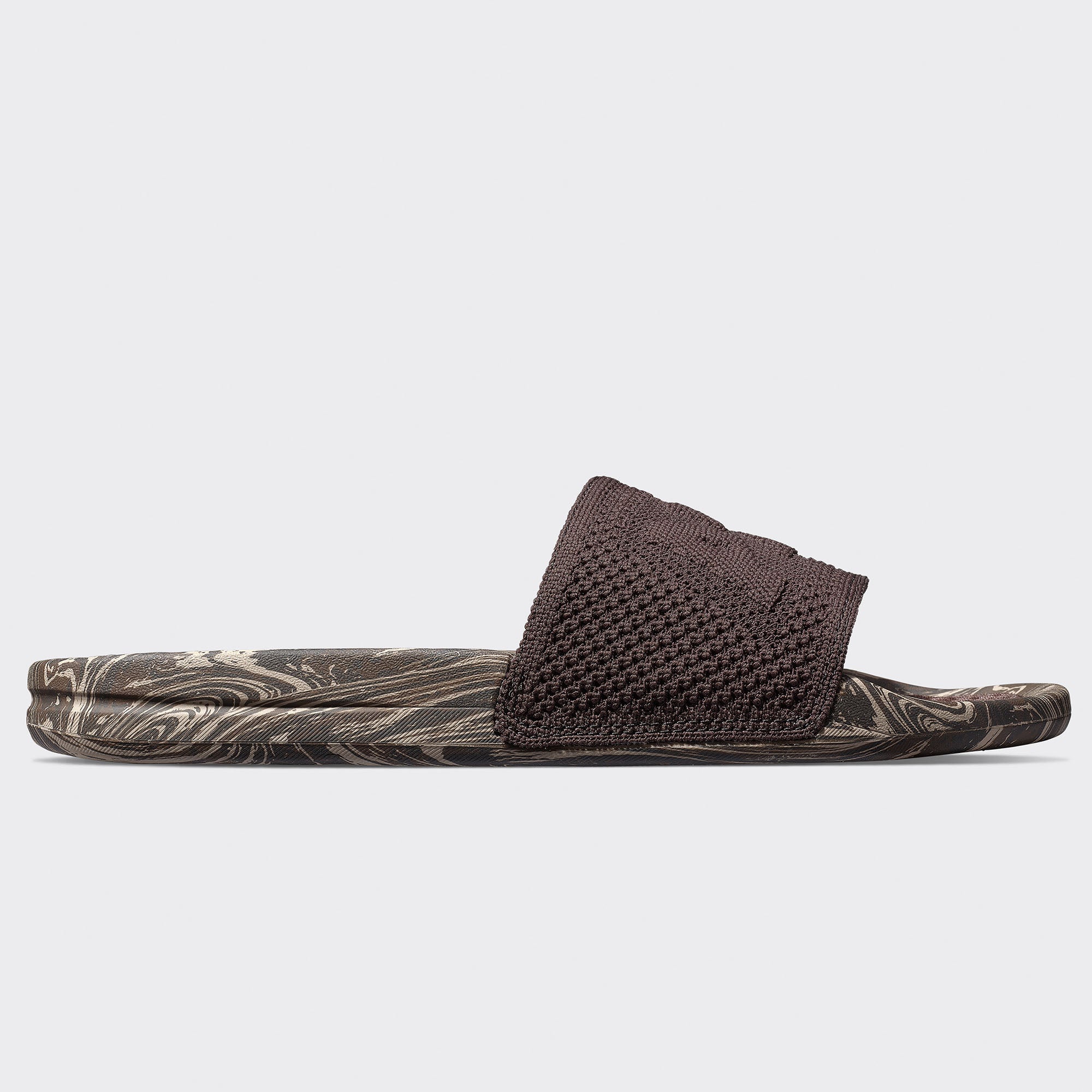 Men's Big Logo TechLoom Slide Chocolate / Sandstone / Marble - Image 2