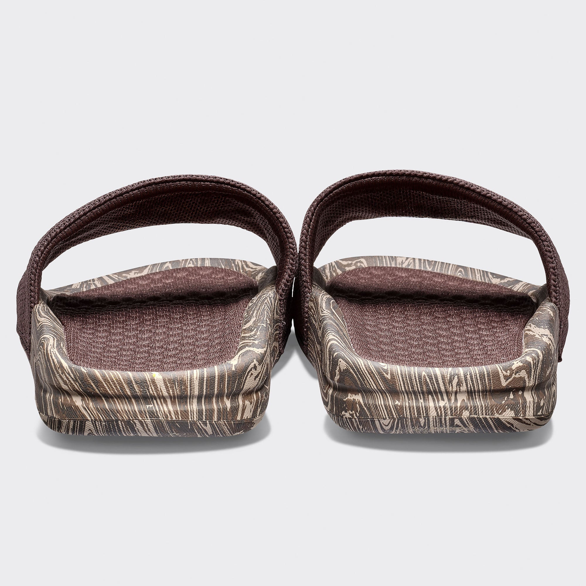 Men's Big Logo TechLoom Slide Chocolate / Sandstone / Marble - Image 4