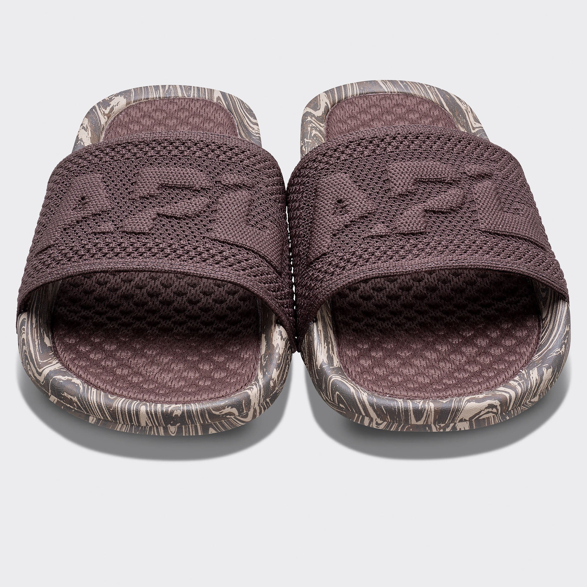 Men's Big Logo TechLoom Slide Chocolate / Sandstone / Marble - Image 5