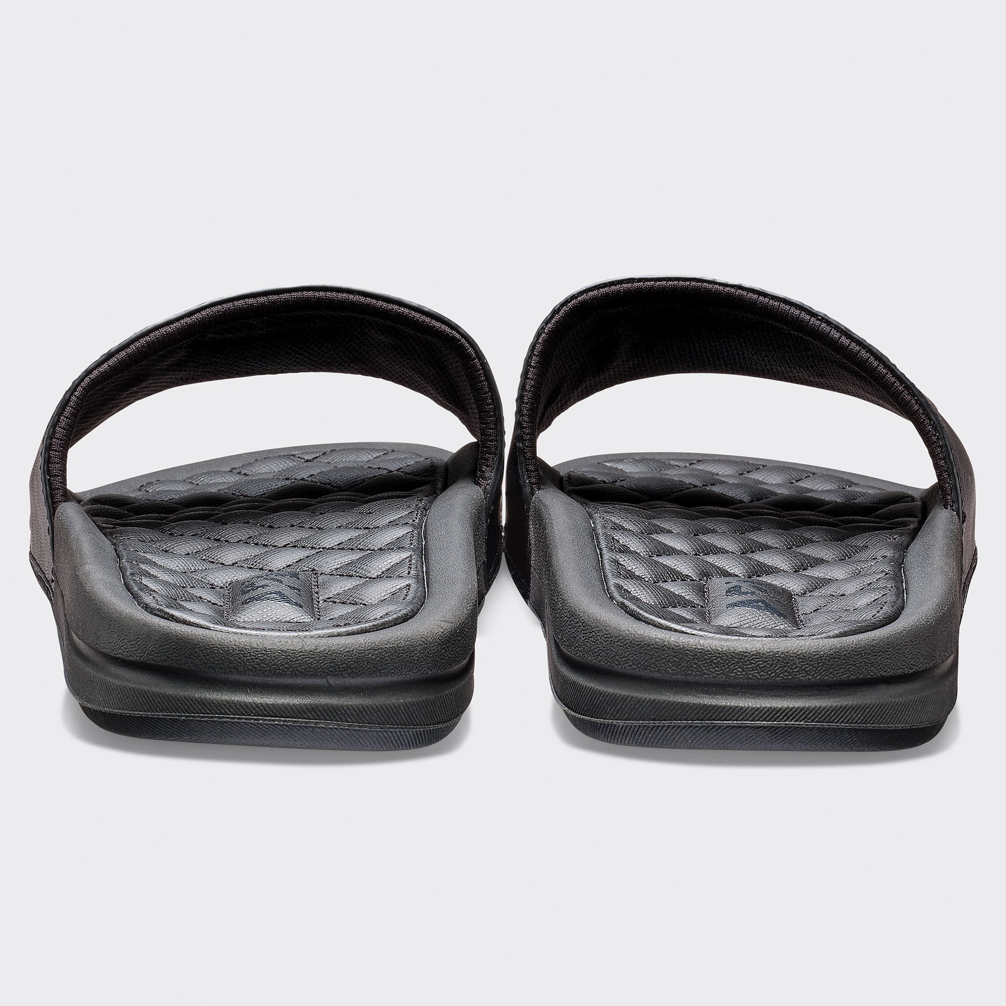 Women's Lusso Logo Slide Black - Image 4