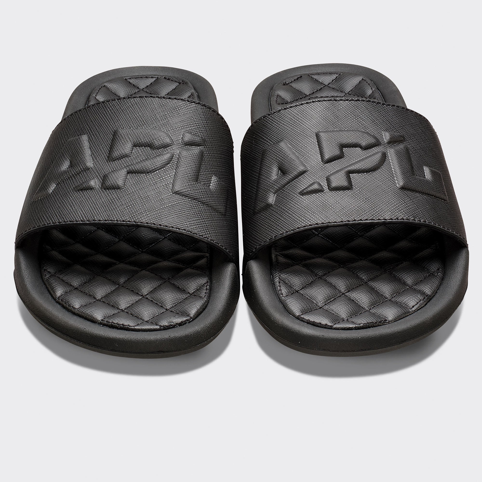 Women's Lusso Logo Slide Black - Image 5