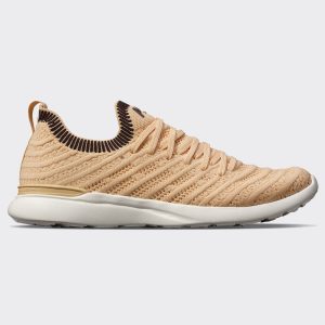 Women's TechLoom Wave Camel / Chocolate / Ribbed