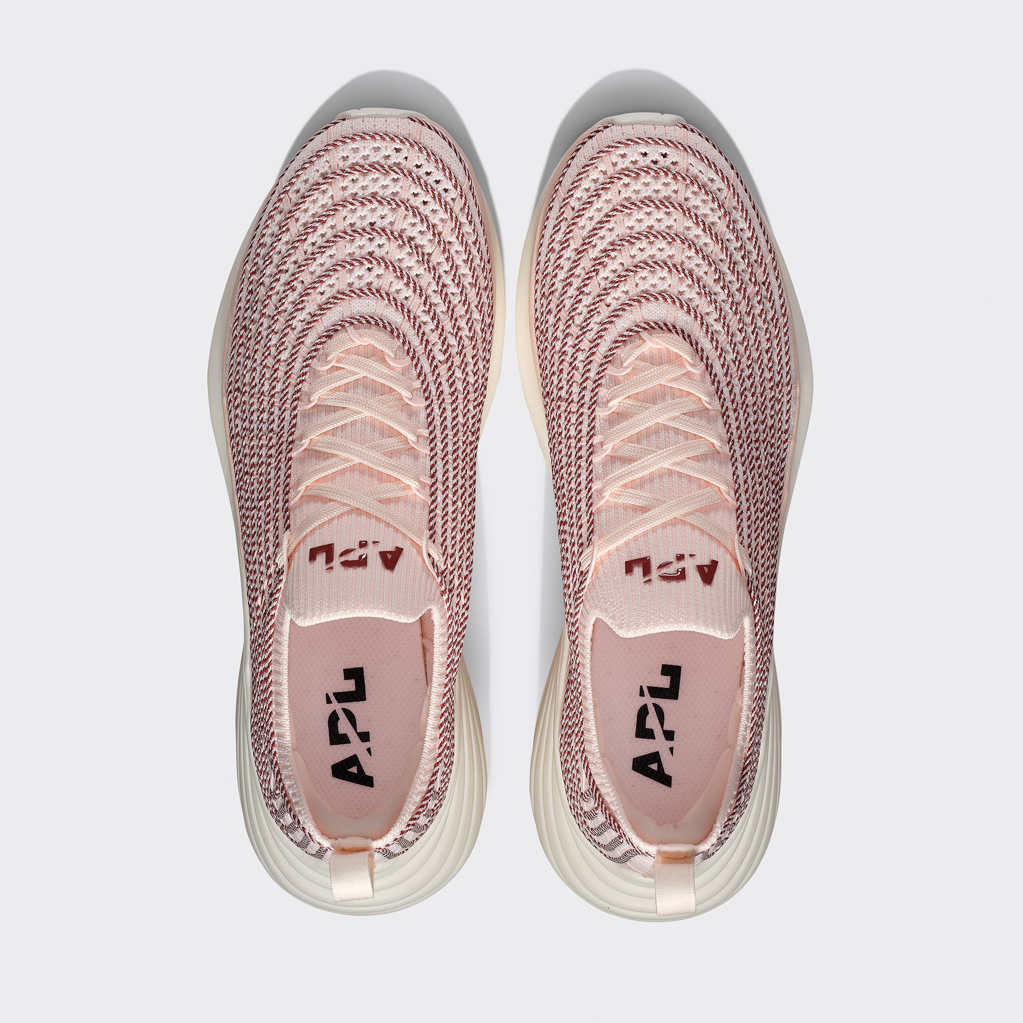 Women's TechLoom Zipline Creme / Bordeaux / Pixel - Image 5