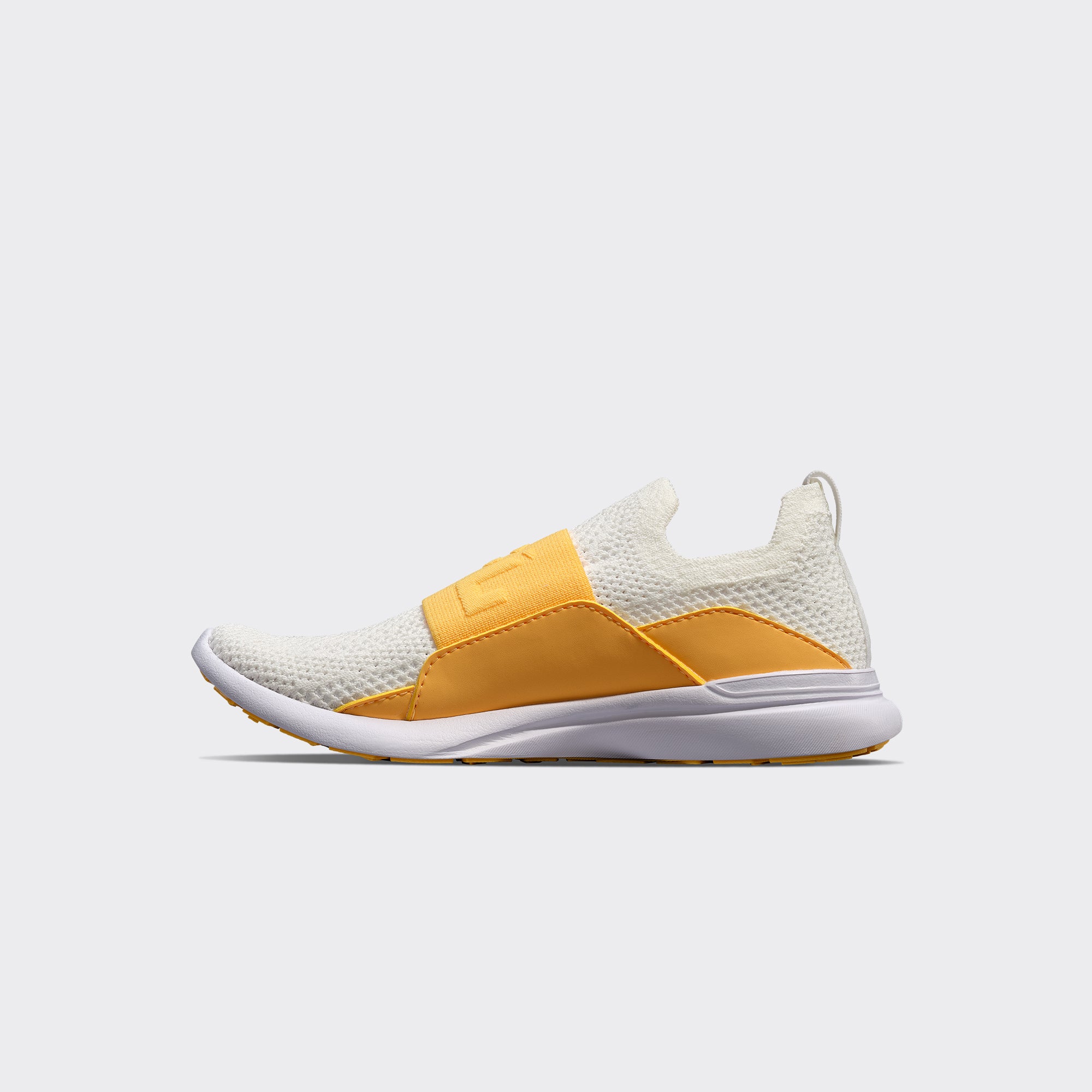 Youth's TechLoom Bliss White / Marigold / UV - Image 2