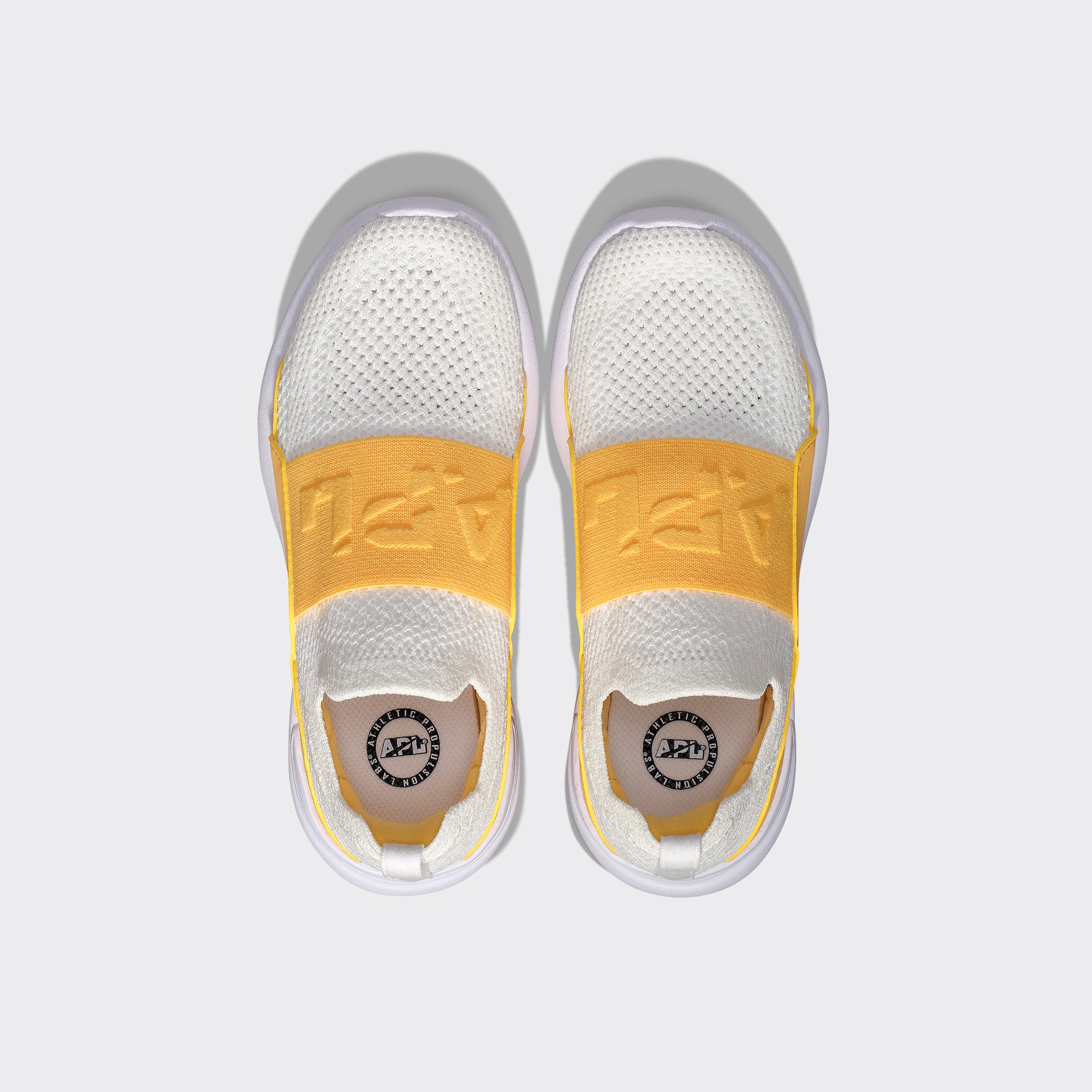 Youth's TechLoom Bliss White / Marigold / UV - Image 5