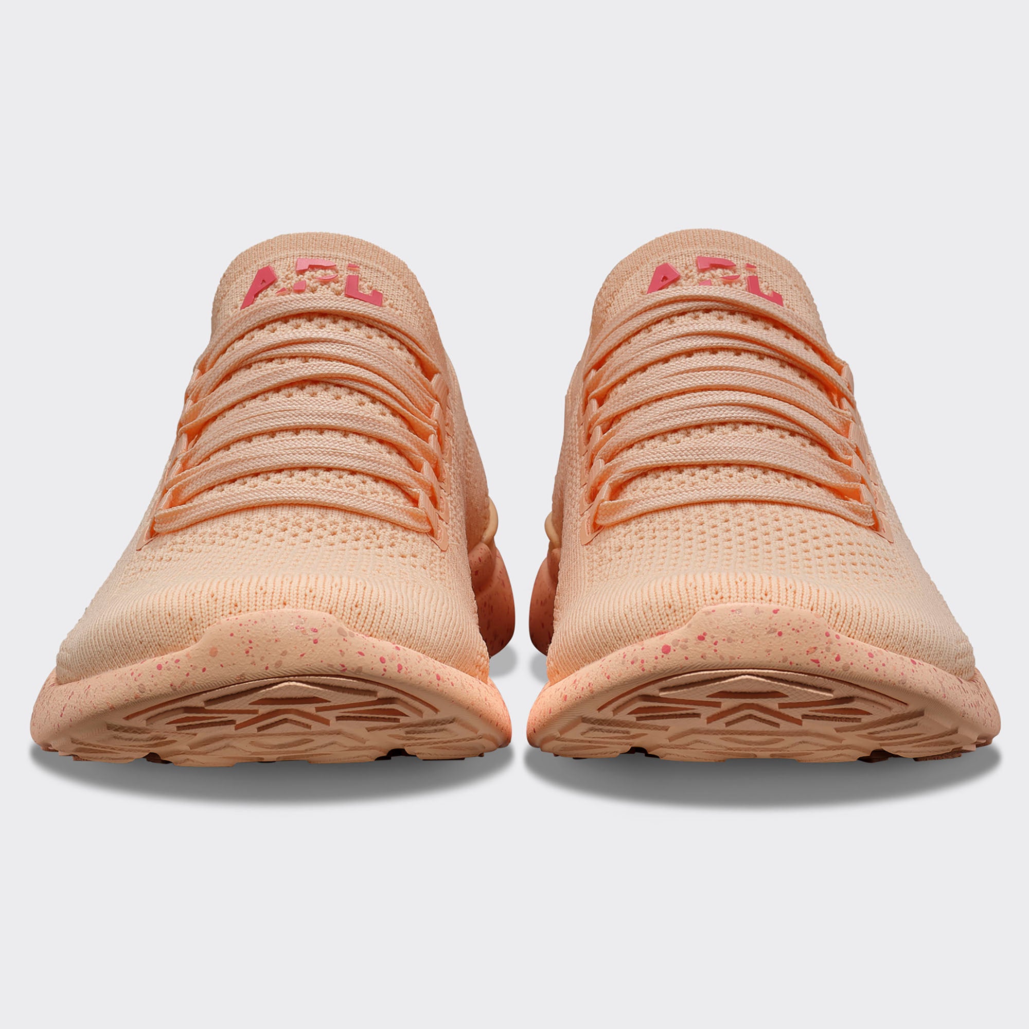 Women's TechLoom Breeze Faded Peach / Fire Coral / Speckle - Image 4