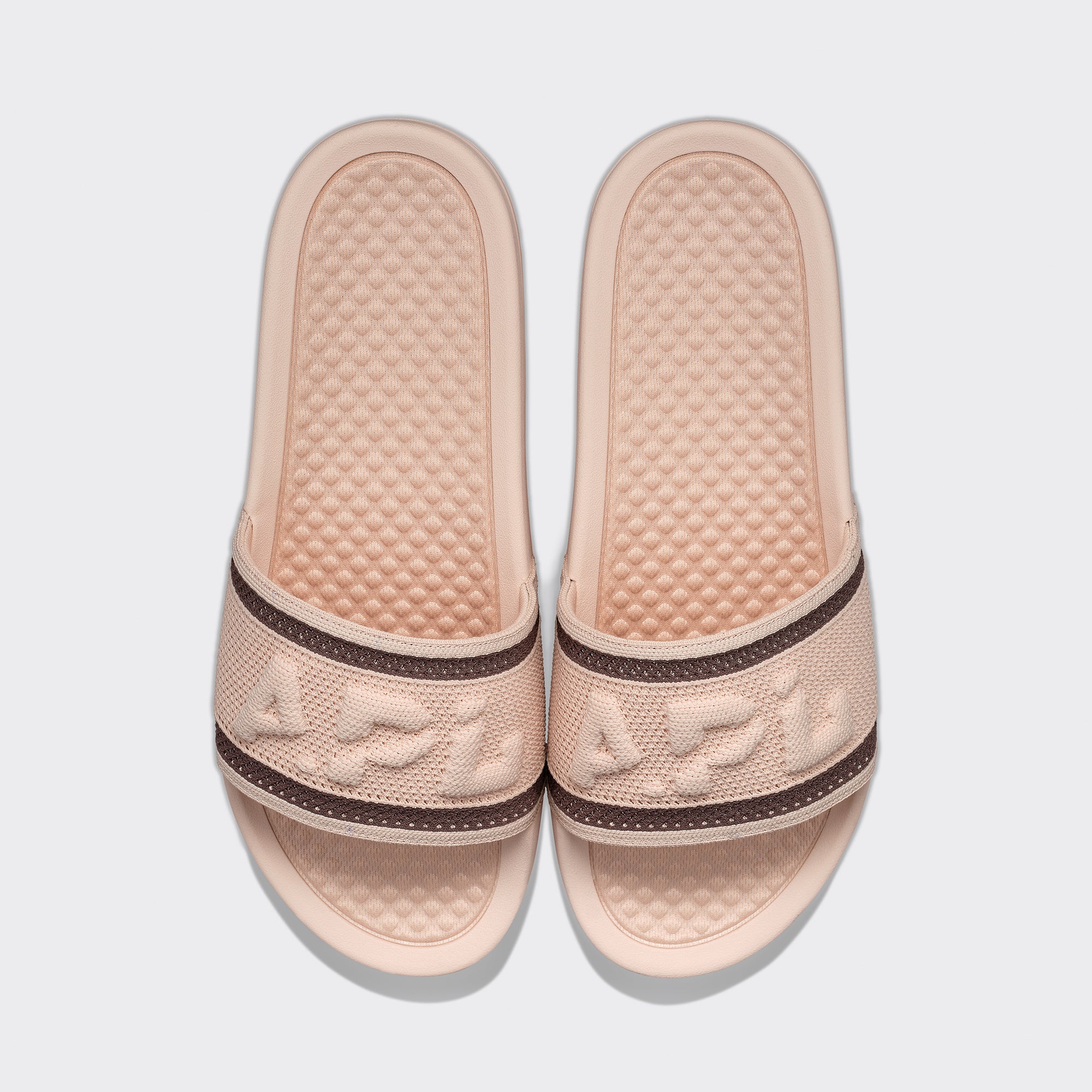 Women's Big Logo TechLoom Slide Oat Silk / Chocolate