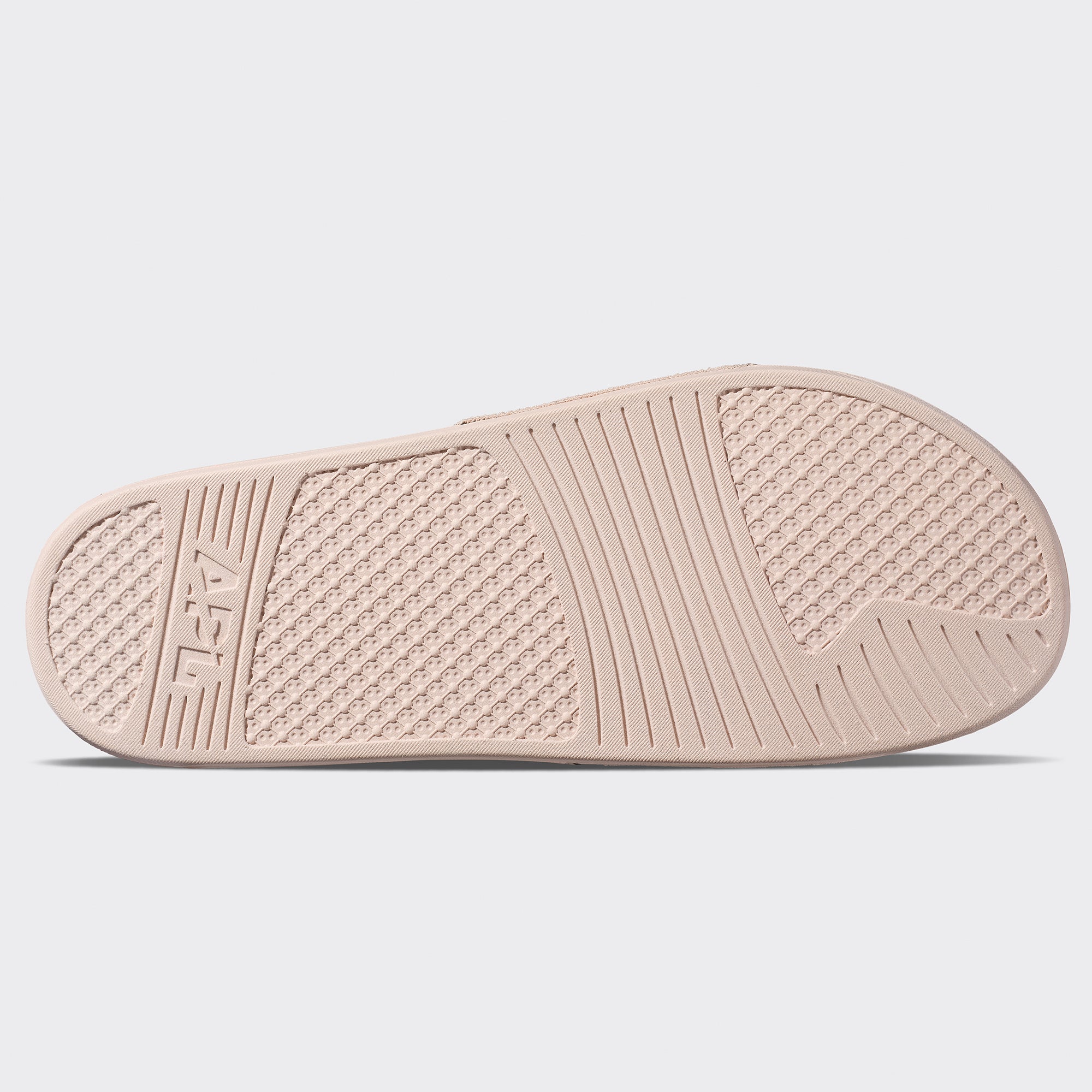 Women's Big Logo TechLoom Slide Oat Silk / Chocolate - Image 6