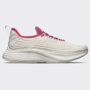 Women's TechLoom Zipline Ivory / Blue Haze / Impulse Red