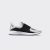 WHITE / BLACK / BLACK / RIBBED