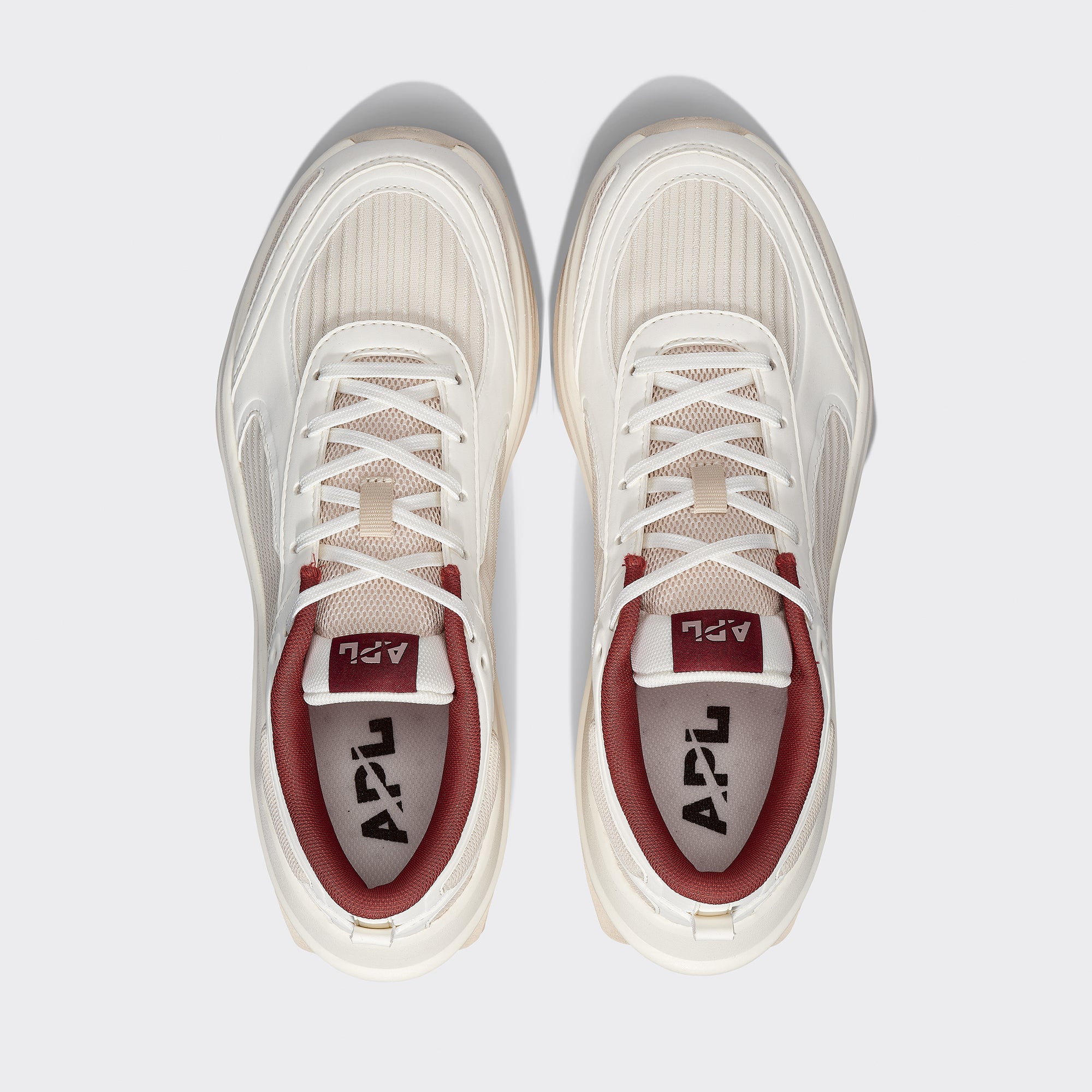 Women's Jogger Ivory / Greige / Bordeaux - Image 5