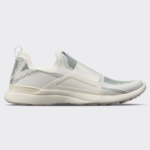 Men's TechLoom Bliss Ivory / Deep Jade