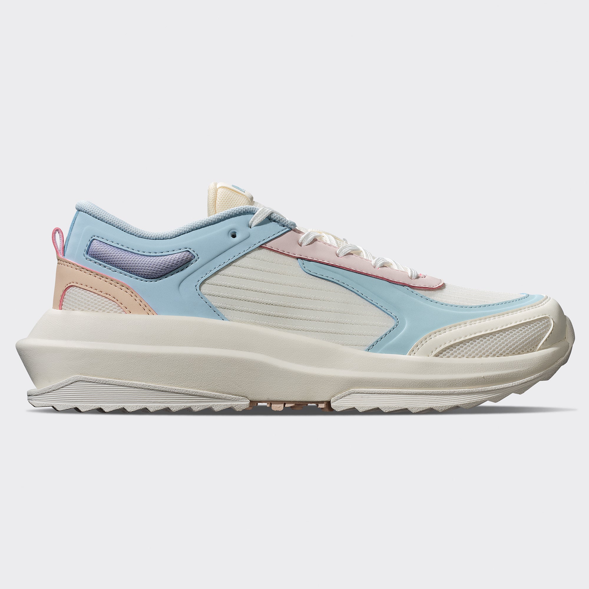 Women's Jogger Linen / Powder Blue / Chalk