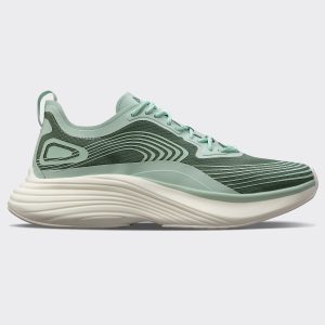 Women's Streamline Matcha / Deep Jade / Ivory