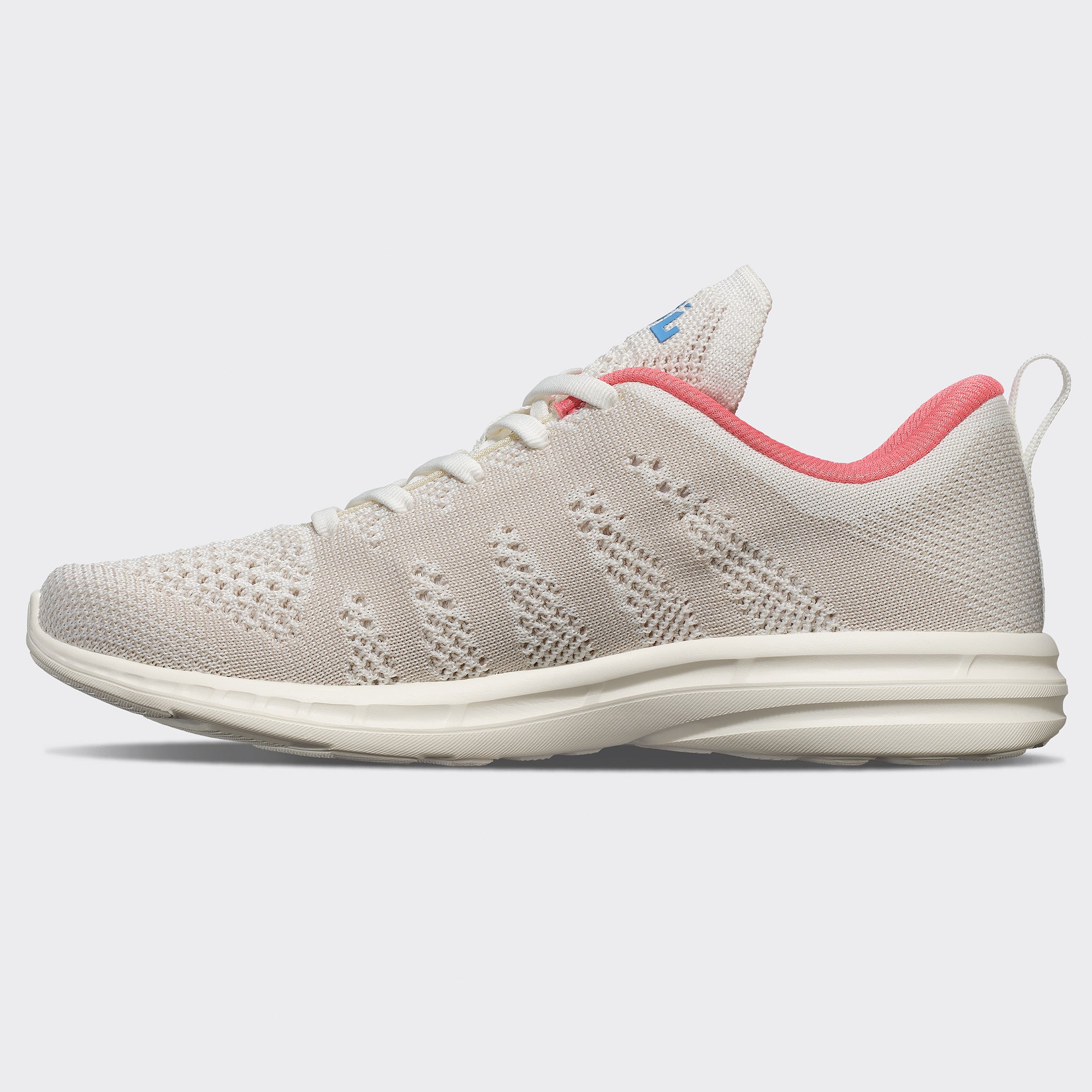Men's TechLoom Pro Ivory / Guava / Coastal Blue - Image 2
