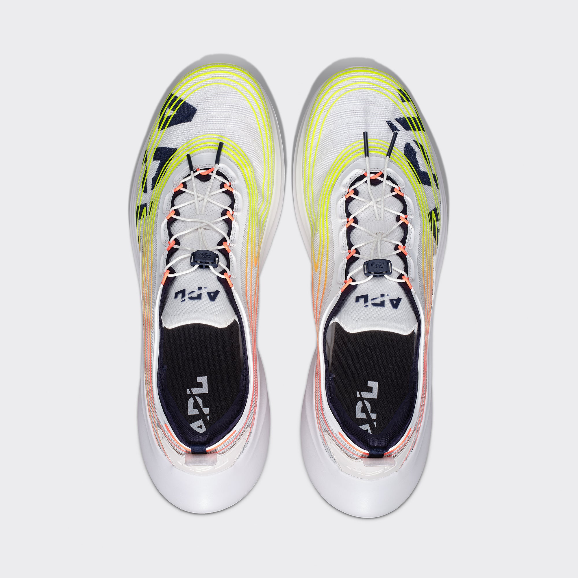 Men's APL Veil White / Energy / Laser Red - Image 5
