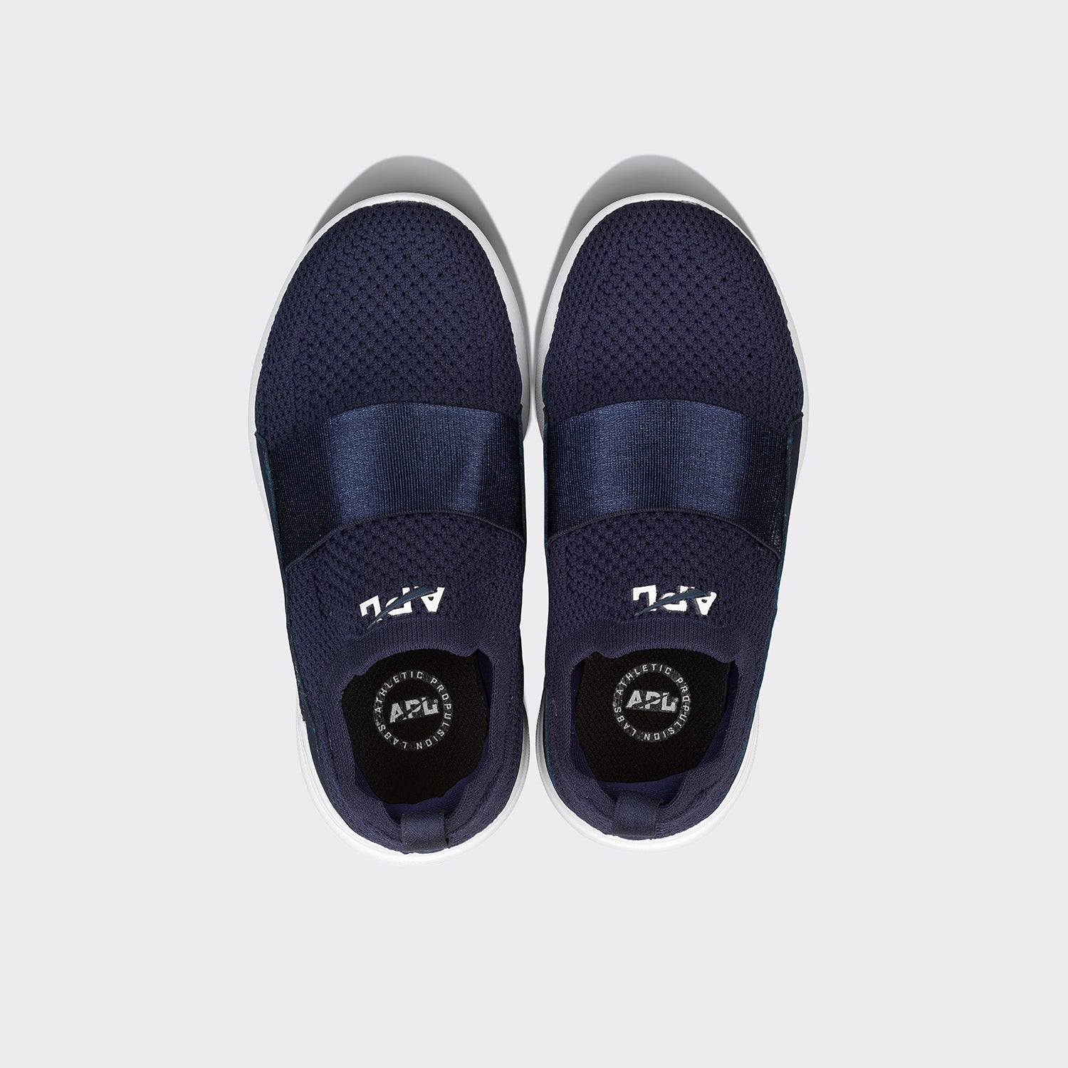 Youth's TechLoom Bliss Navy / White - Image 2