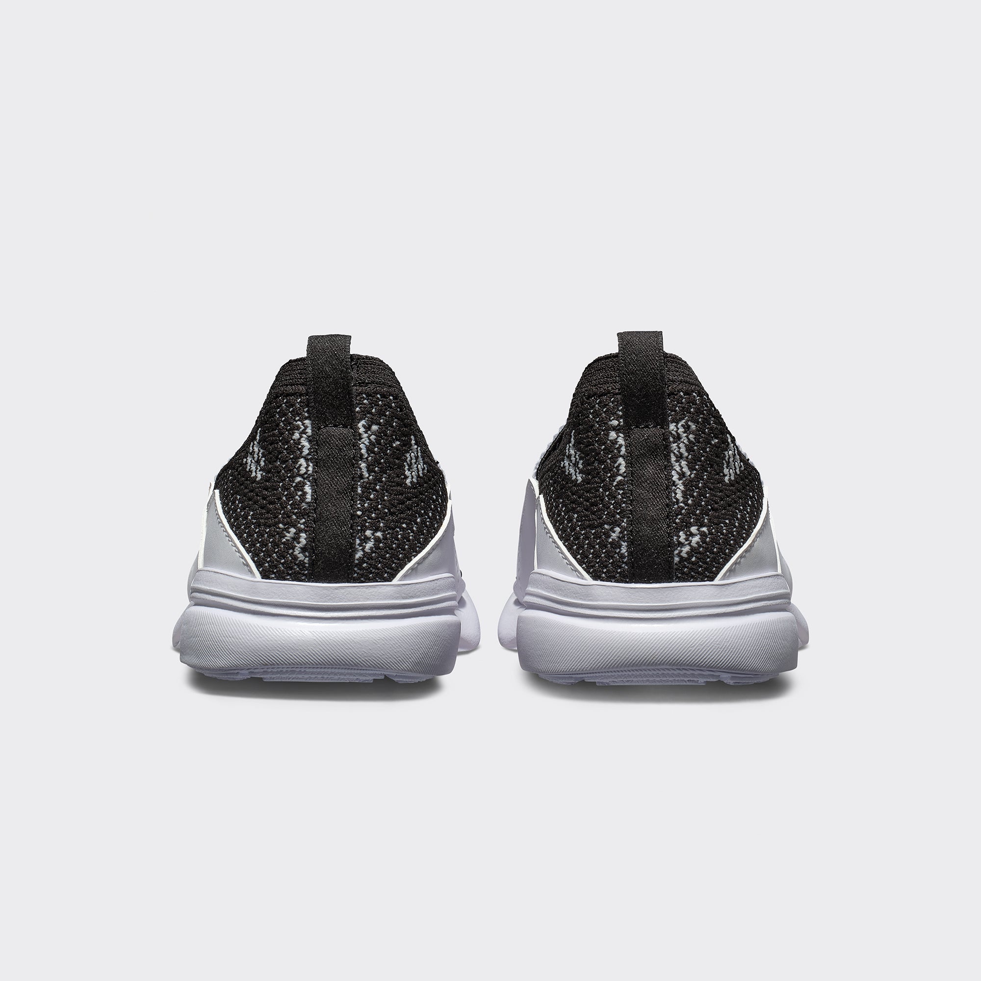 Youth's TechLoom Bliss Black / White / White / Ribbed - Image 3