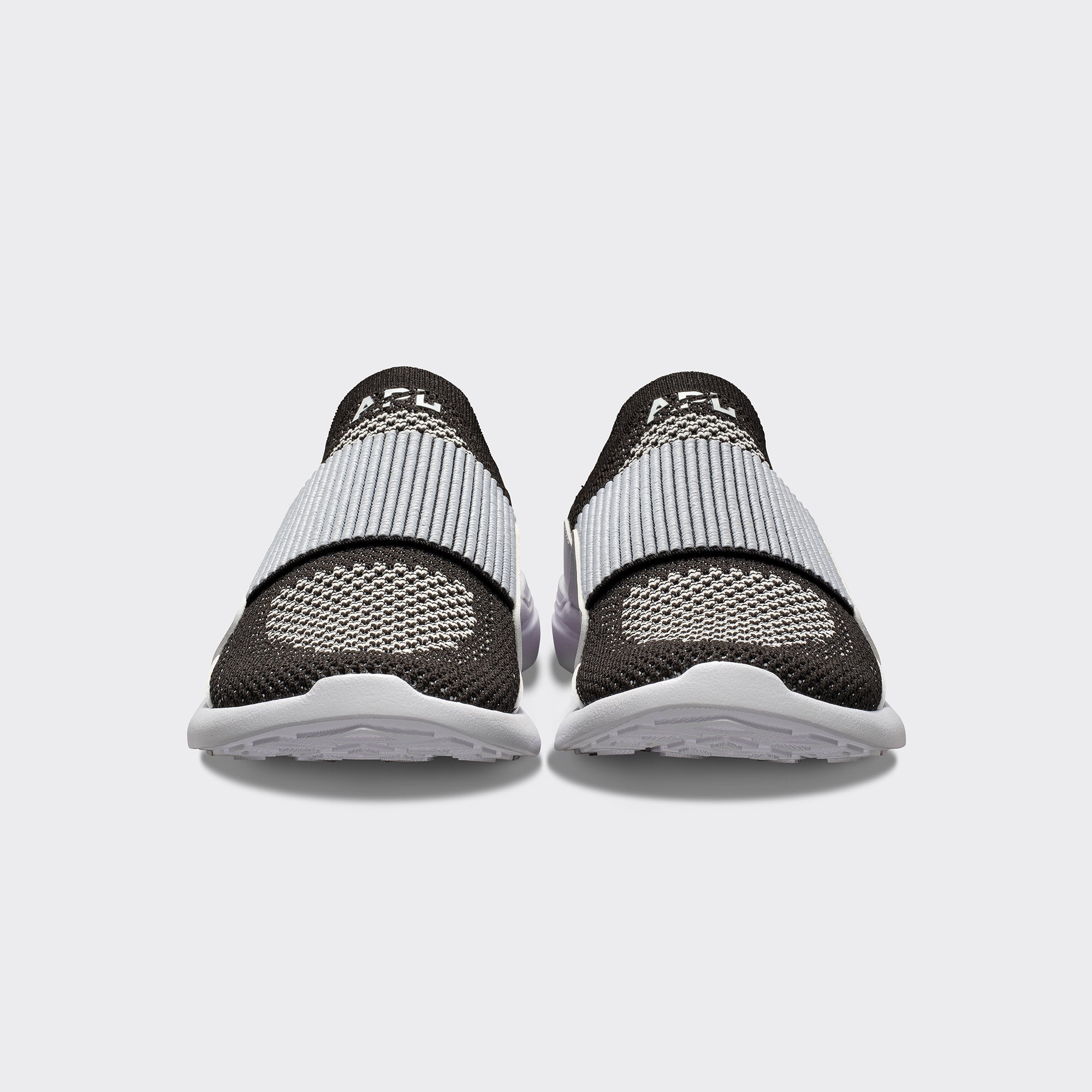 Youth's TechLoom Bliss Black / White / White / Ribbed - Image 4