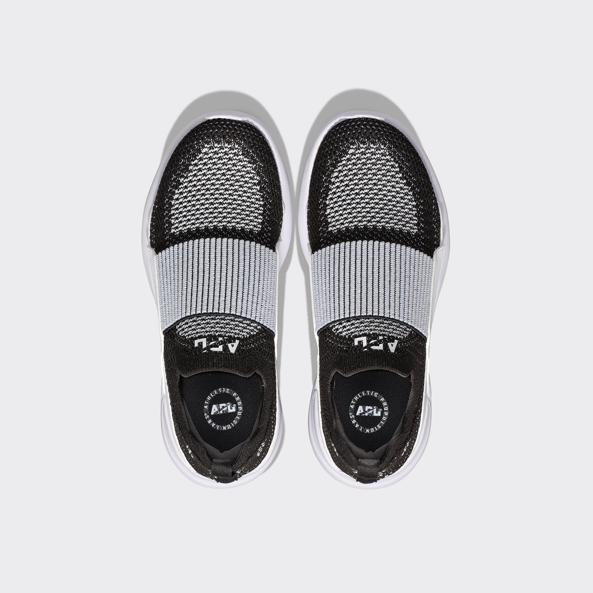 Youth's TechLoom Bliss Black / White / White / Ribbed - Image 5