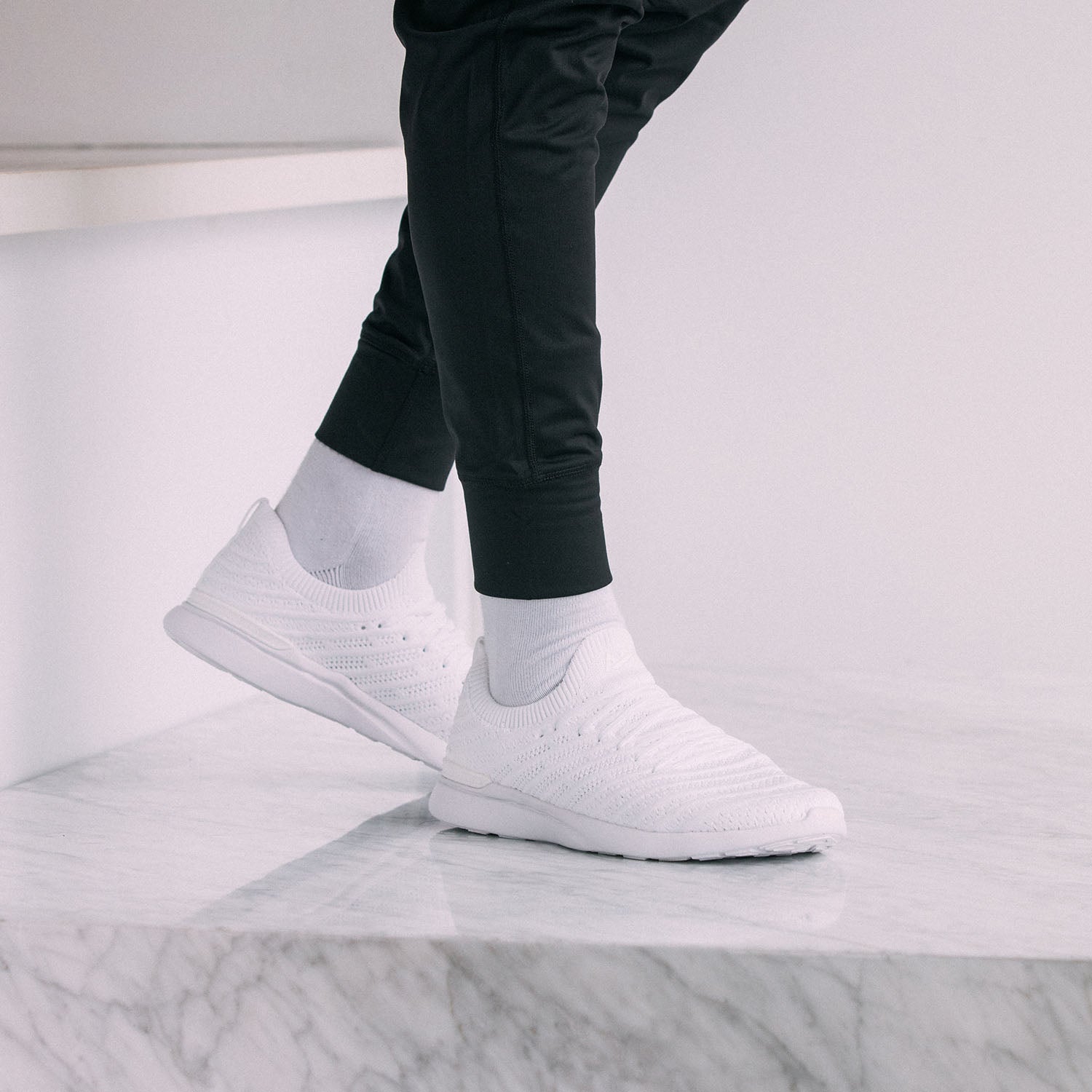 Men's TechLoom Wave White / White - Image 2
