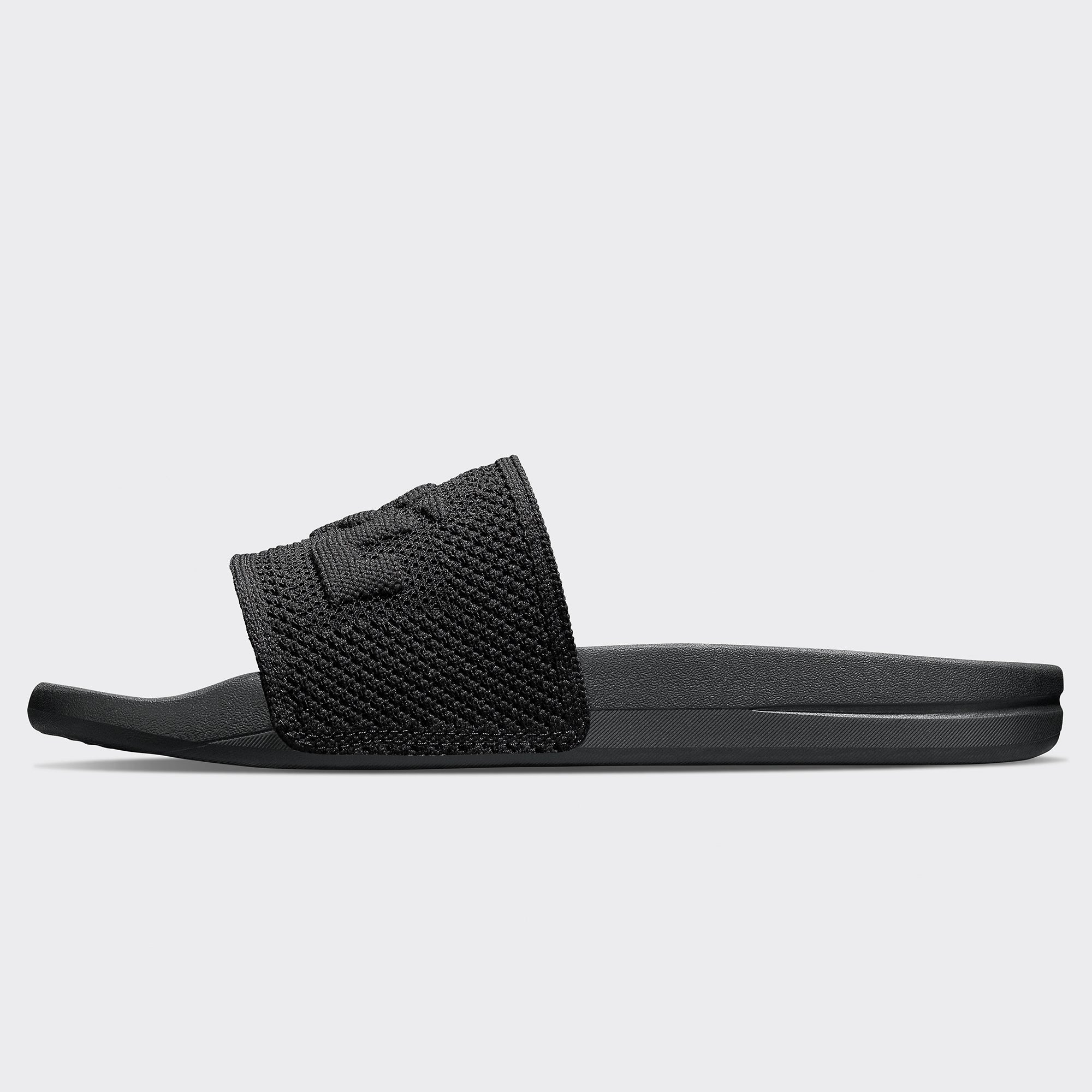 Men's Big Logo TechLoom Slide Black - Image 3