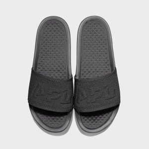 Men's Big Logo TechLoom Slide  Black